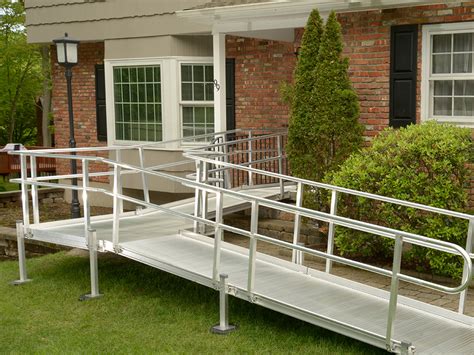 metal wheelchair ramp for house|metal handicap ramps near me.